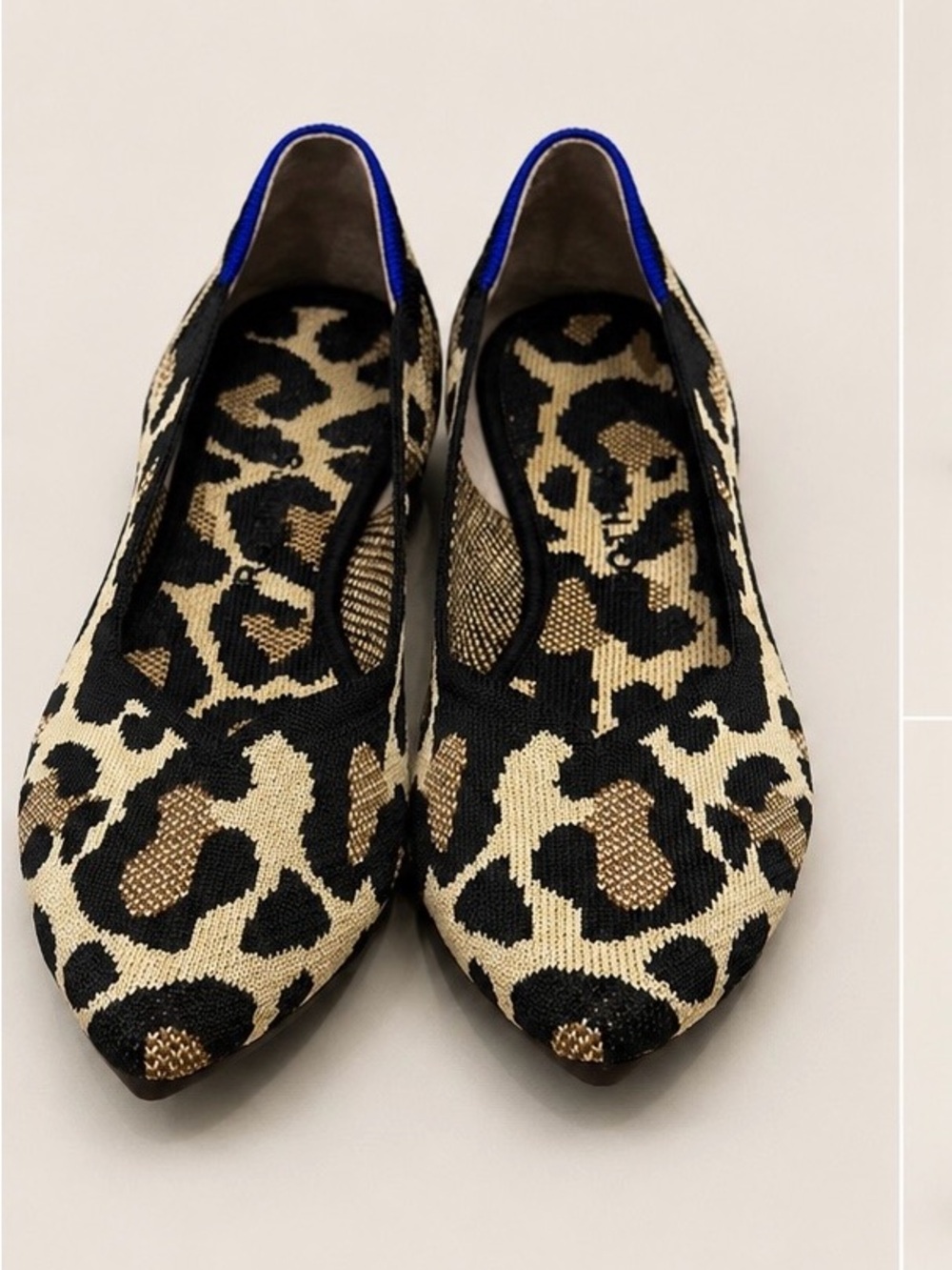 Rothy’s Leopard Print Knit Ballet Flats - 8.5W